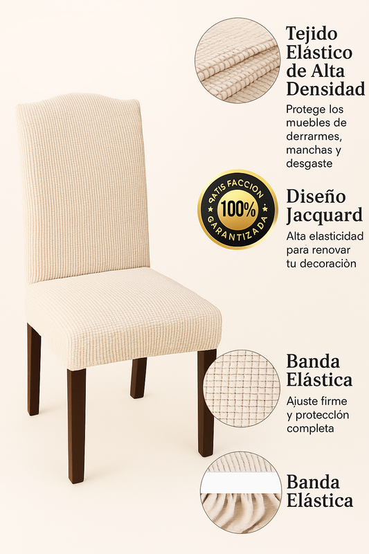 ReviChair™ – Funda para Sillas [Renueva tus Sillas al Instante]
