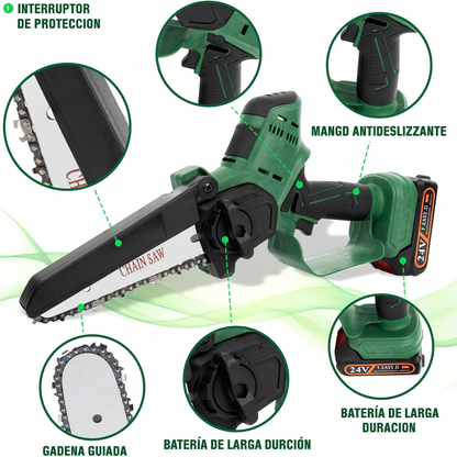 PowerSaw – Motosierra Eléctrica Portátil [Corta Todo]